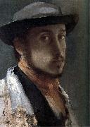 Edgar Degas Self-Portrait Spain oil painting reproduction
